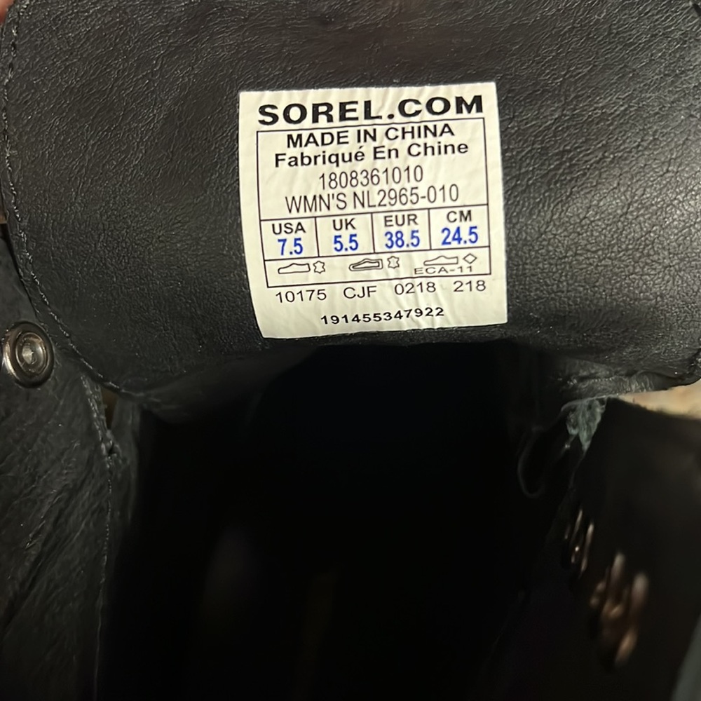 EUC SOREL Wedge Bootie 7.5 - Picture 9 of 9
